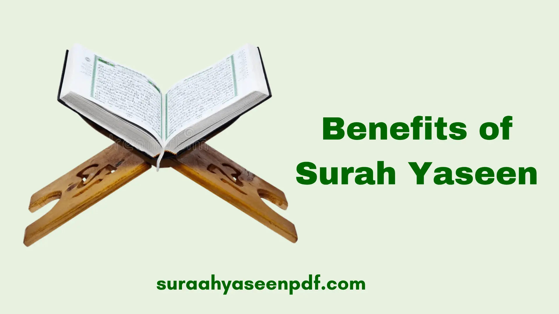 Benefits of Surah Yaseen